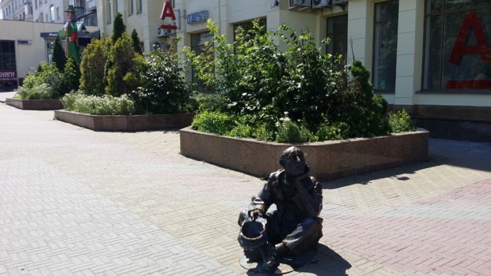 Городская скульптура на ул. Кирова